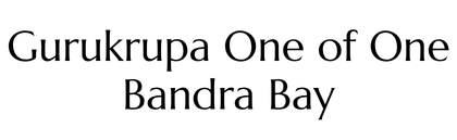 Gurukrupa One of One Bandra Bay Bandra West Logo